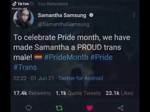 Samsung Sam Is A Trans Male Youtube