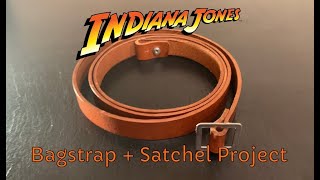 Famous Indiana Jones Raiders Bagstrap Review + Installing it on a 1942 MKVII Satchel Wealth