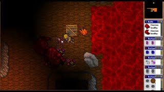 Fossil OTS Tibia 4.0 Visiting Daemons and grand... escape :D