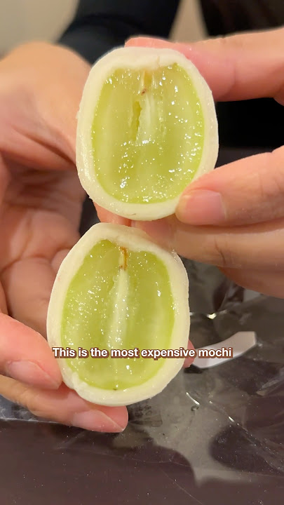 Trying the most EXPENSIVE Mochi