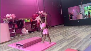 My tumbling class was INSANE