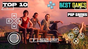 Top 10 Best PSP Games for Android 😱 | PPSSPP games 2025 🔥