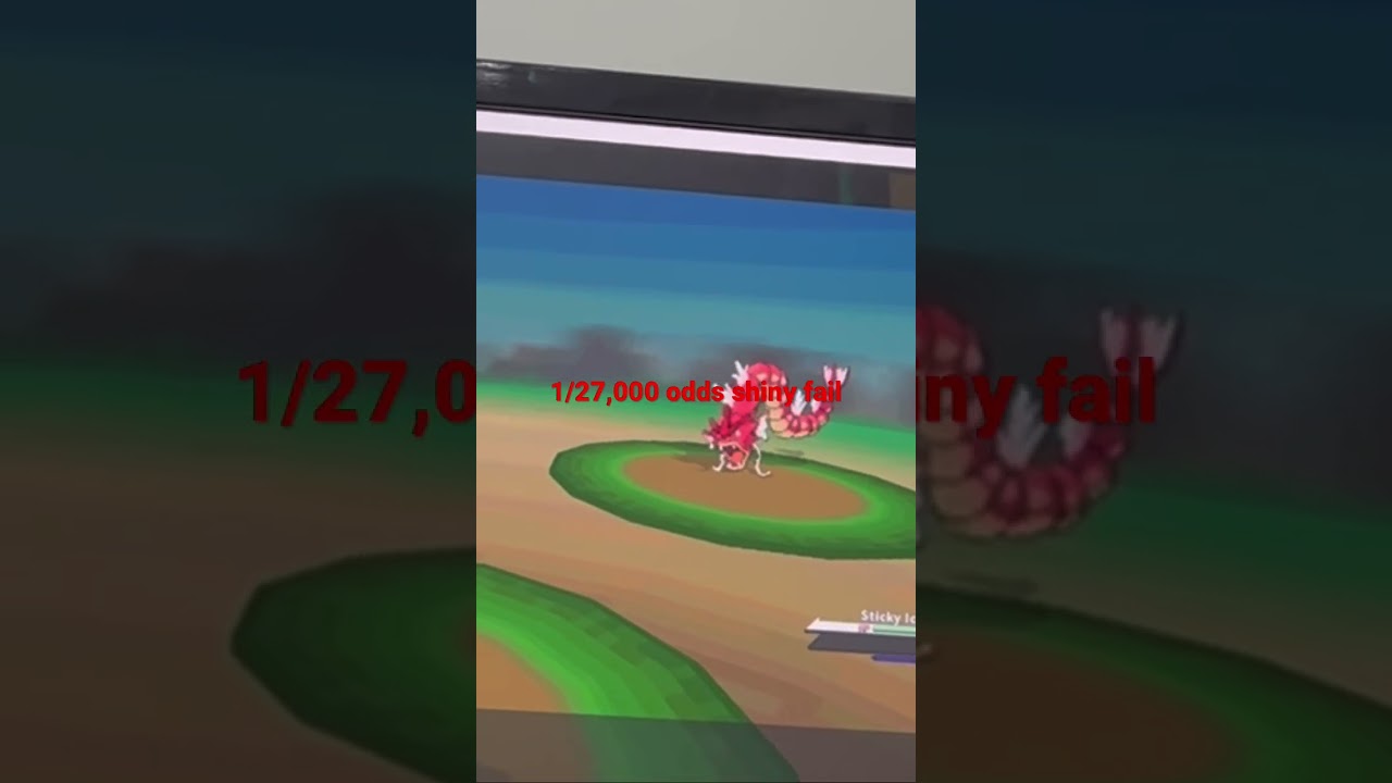 Shiny fail PokeMMO shiny gyarados Pokémon Bosshogg