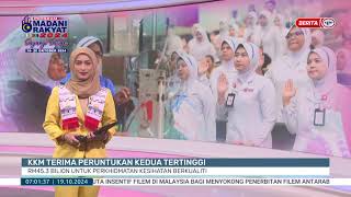 19 OKT 2024 - BP- KKM TERIMA PERUNTUKAN KEDUA TERTINGGI RM45.3 BILION UNTUK PERKHIDMATAN KESIHATAN