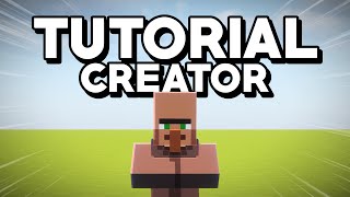 Easily Create Tutorials In Minecraft Using TutorialCreator