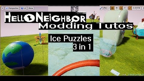 ICE Puzzles / Key Card in Fridge, Globe In Fridge & Heater | 19 | Hello Neighbor Modding
