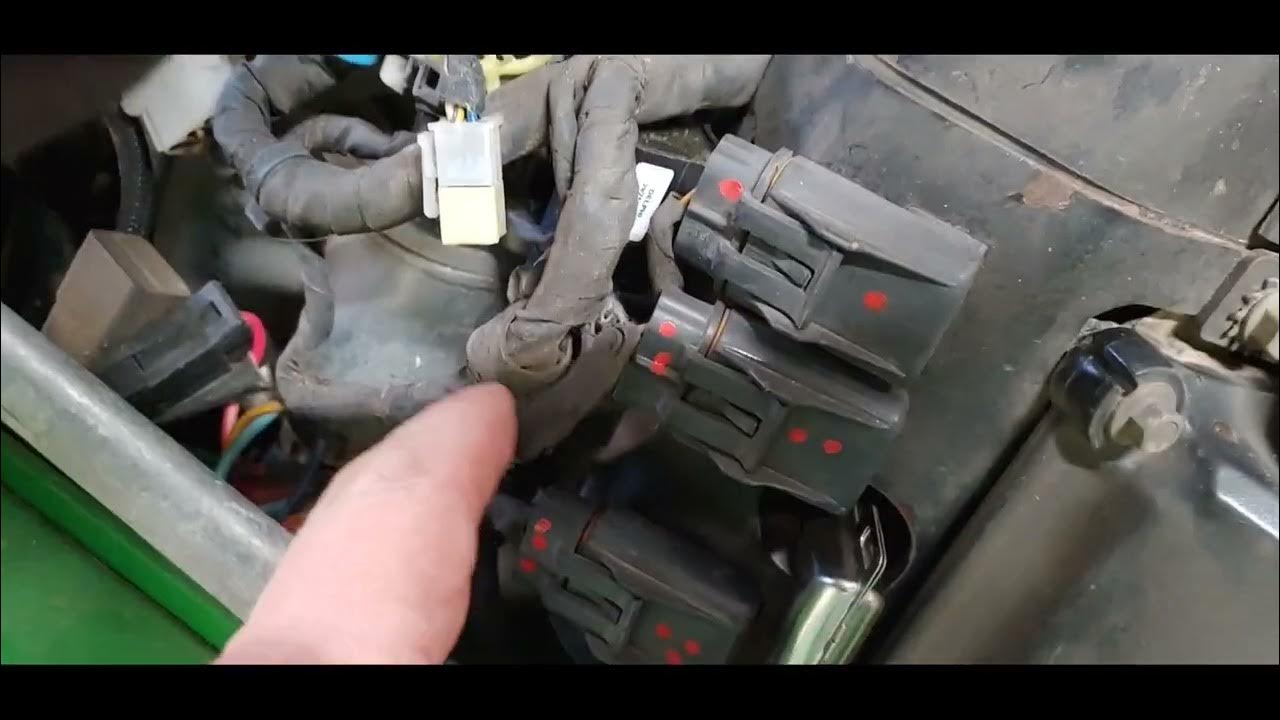HOW TO: KOHLER Command Pro 25hp EFI Coil change - YouTube