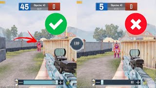 New?Illegal Use of FPP Settings guide in BGMI/PUBG MOBILE?