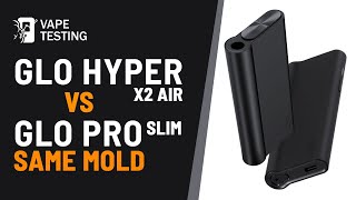 glo Hyper X2 Air vs glo Pro Slim | Comparative test