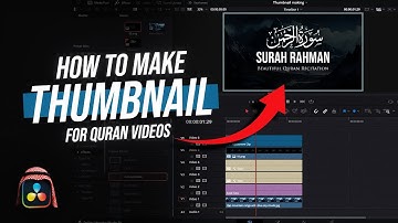 Make Pro YouTube Thumbnails in DaVinci Resolve – Easy for Beginners