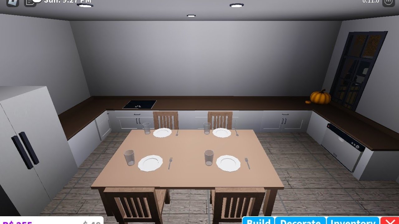 how to make a kitchen in bloxburg YouTube
