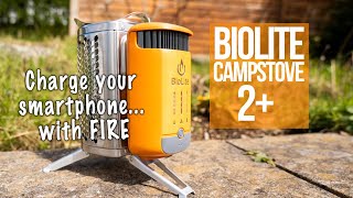 Charge Your Smartphone with Fire, on the Biolite CampStove 2+