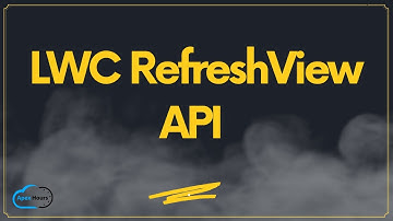LWC RefreshView API GA Summer 23