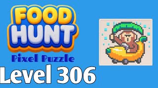 Food Hunt: Pixel Puzzle level 306 walkthrough solution