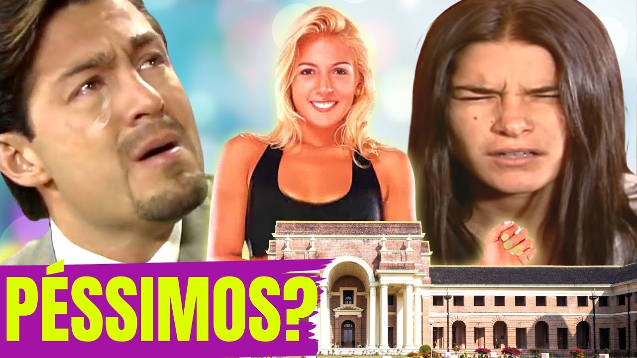 18 PIORES ATORES DAS NOVELAS: FORAM ALUNOS DE CARLA PEREZ