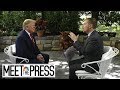 On ‘Meet the Press,’ Trump Reveals the 1 Do-Over He’d Want… ‘My Biggest Mistake’