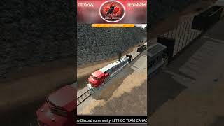 Santa Fe Locomotive in FS25 — Jweezy’s Mod Is Wild! #farmingsimulator25 #jweezy