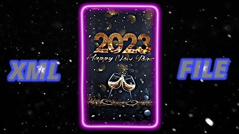 Happy New Year🎇2022-2023 new tendring #short status video🎥Alight Motion XML... FILE..
