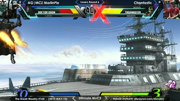 The Break #160 - UMvC3 L6 - AG MCZ MarlinPie VS Chantastic