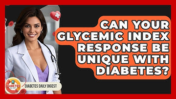 Can Your Glycemic Index Response Be Unique With Diabetes? - Diabetes Daily Digest