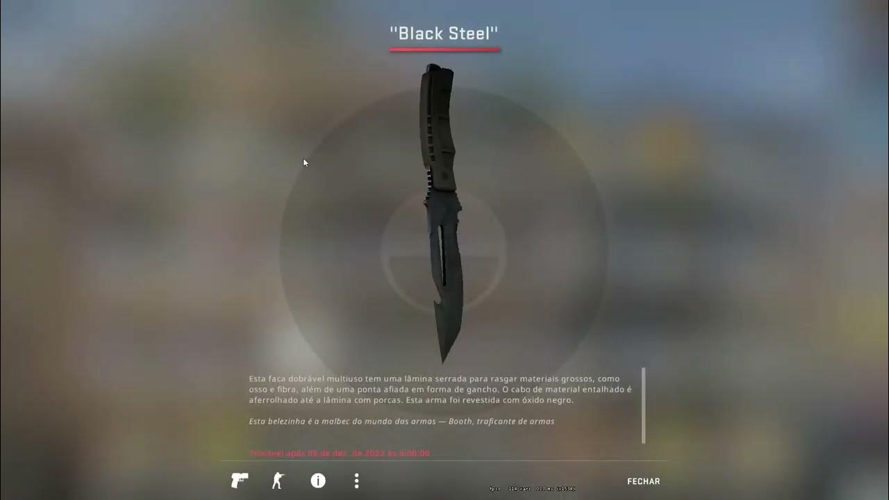 Survival Knife Blue Steel (BattleScarred) gameplay YouTube