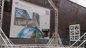 Tethered Flight of Landing Demonstrator EAGLE