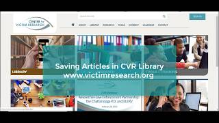 Saving Articles in CVR Library