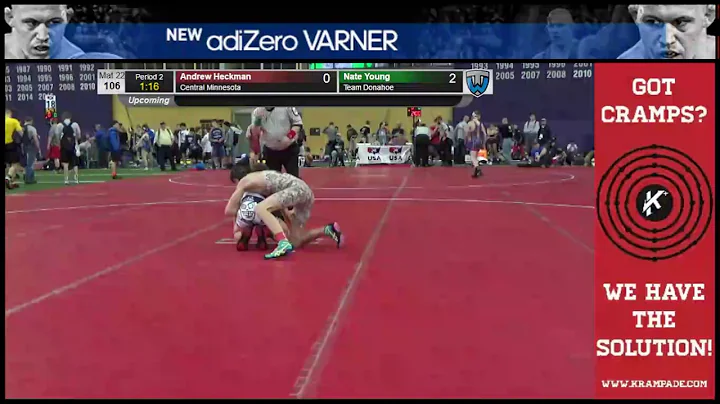 3243 Cadet 106 Mat 22 Nate Young Team Donahoe vs A...