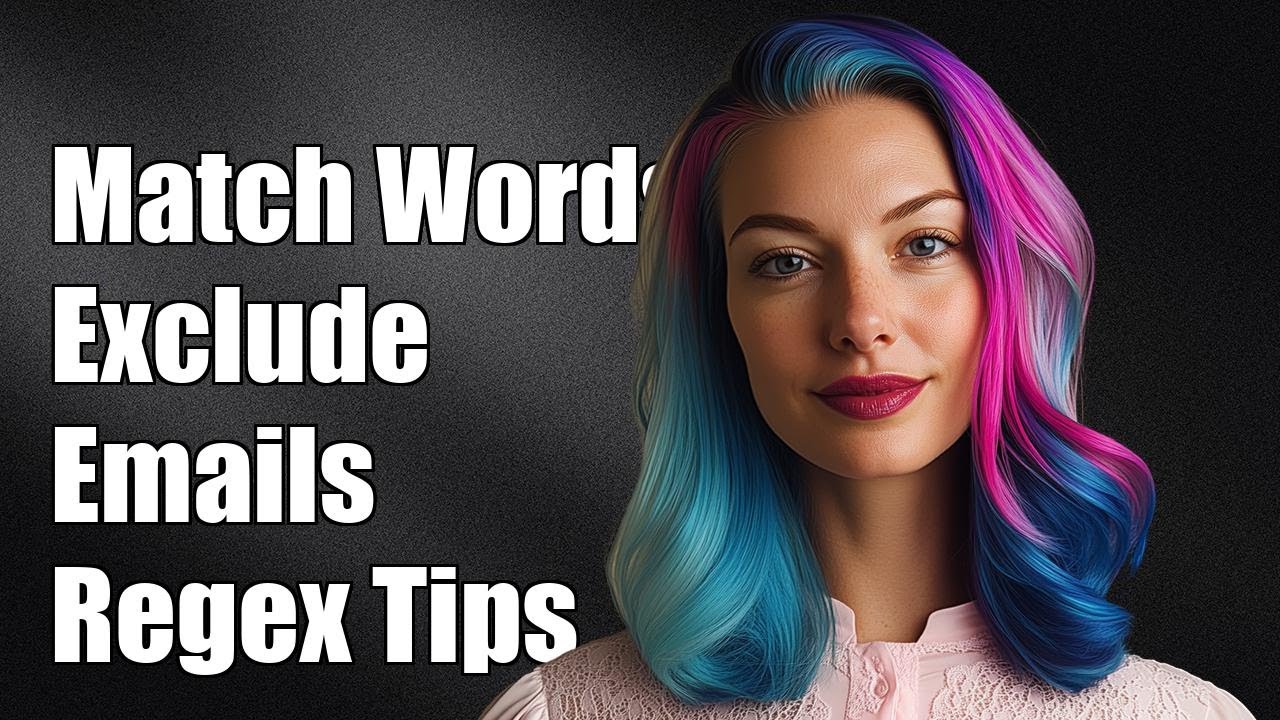 Учебник по регулярным выражениям: поиск слов в тексте, но исключение адресов электронной почты