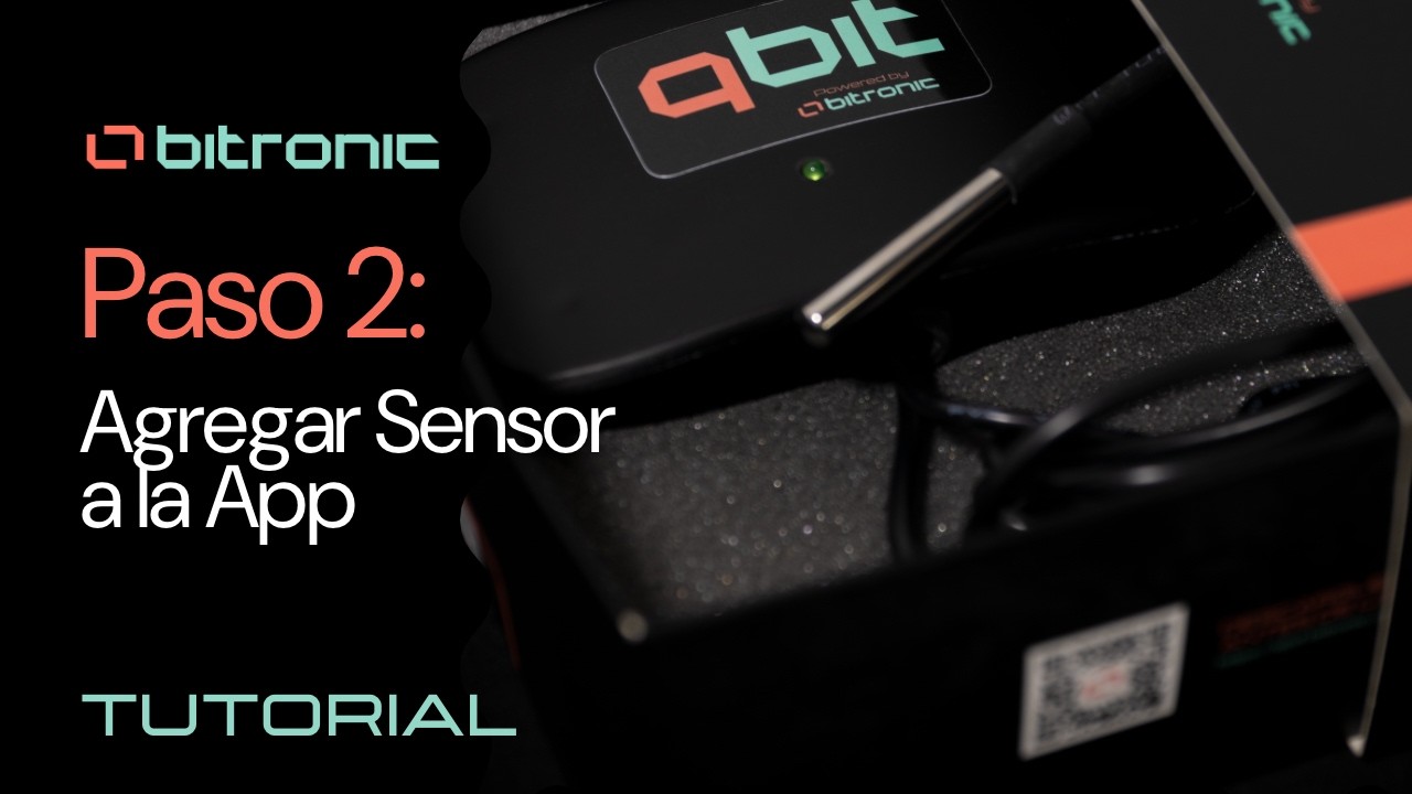 QBIT IoT: Cómo agregar un sensor a la app - YouTube