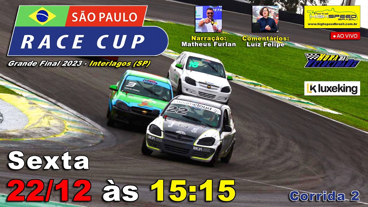 🔴 RACE CUP | Corrida 2 | FINAL 2023 | Interlagos (SP) | Ao Vivo - YouTube