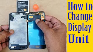 how to change replace smart phone mobile samsung galaxy display panel unit lcd & touch tutorial#43