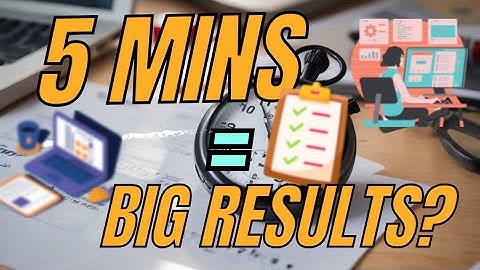 Can 5 Minutes Change Everything?”