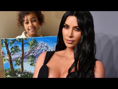 Video: Kim Kardashian Visar Upp Sin Dotter North West (BILDER)
