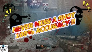 *NEW* COD WW2 - HOW TO HAVE PERFECT AIM !  -  NEVER MISS /100% ACCURACY!  HOW TO STAY ALIVE LONGER !