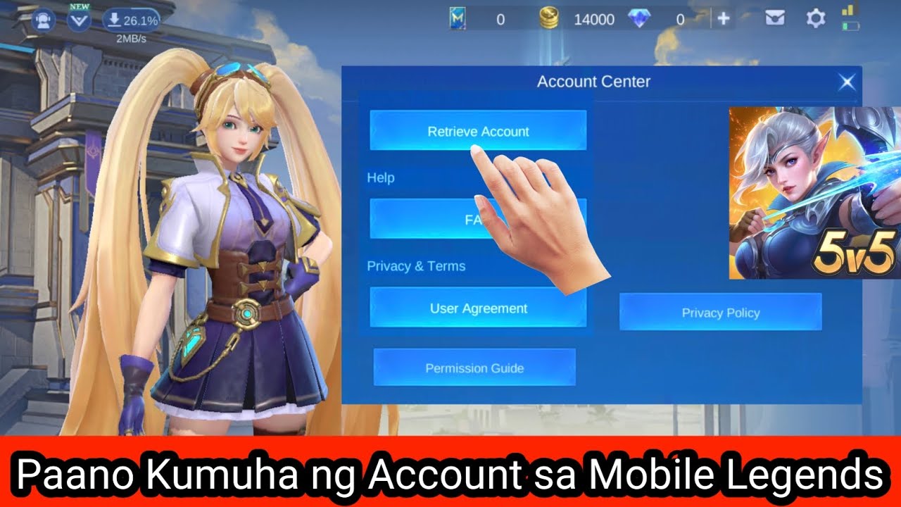 Paano Kumuha ng Account sa Mobile Legends (2025) || I-recover ang ...