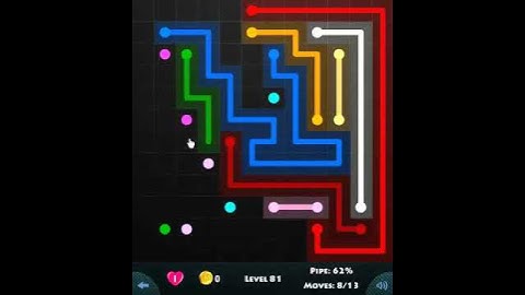 12 × 12 MANIA LEVEL 81 - FLOW GAME ON FACEBOOK Connect the dots