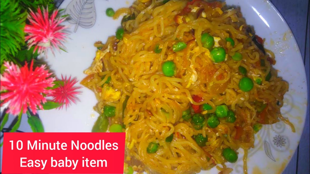 10 Minute Noodles Recipe Easy Noodles Recipe YouTube