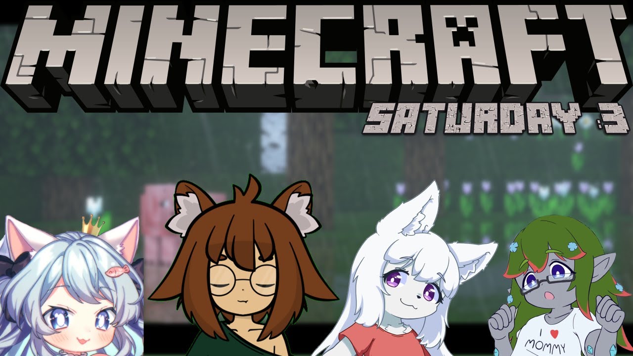 Minecraft fun! w/@Charlotte @koko @Futa - YouTube