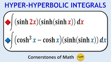 So Many Hyperbolic Functions, No Problem At All | INTEGRATION