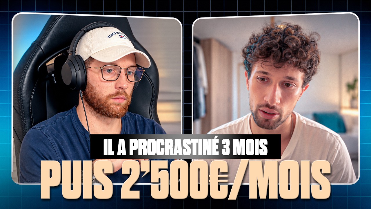 J’ai fait passer cet élève de 0 à +2 500 €/mois en montage vidéo freelance