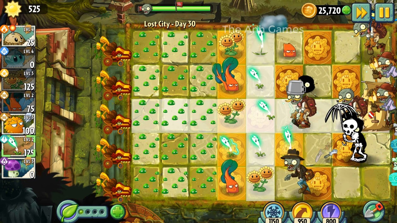 Lost City - Day 30, Plants vs. Zombies Wiki