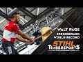 Springboard world record  stihl timbersports us pro championship 2023