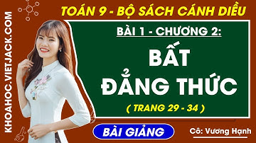 Bất đẳng thức - Toán 9 Cánh diều (HAY NHẤT)