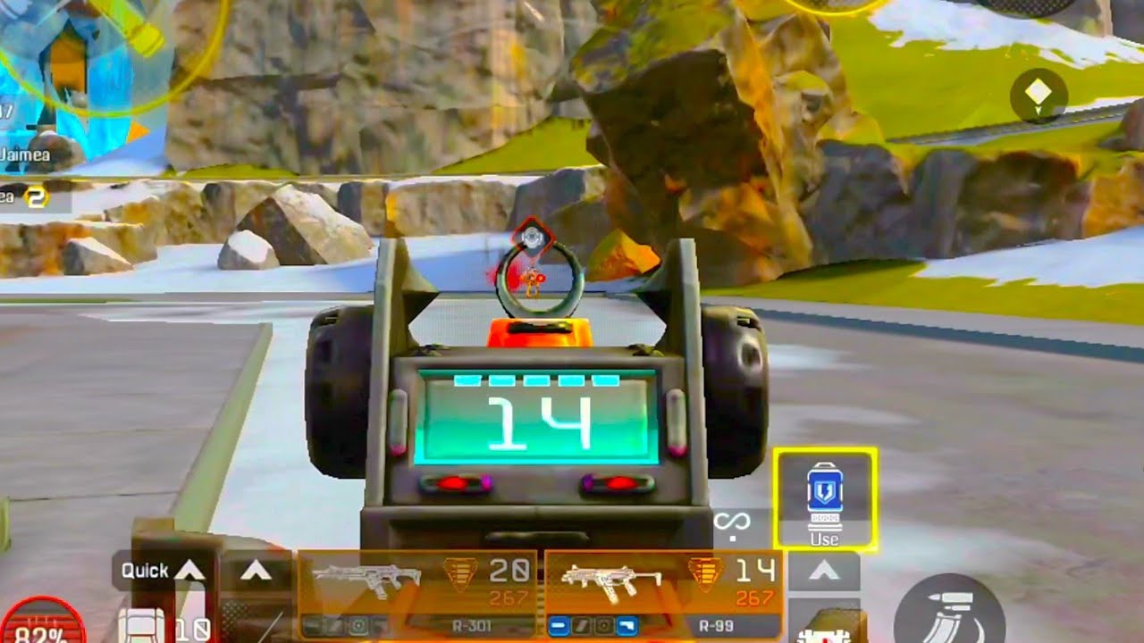 Bot 😂 ( apex legends mobile) gameplay