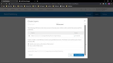 Batch Publishing in ArcGIS