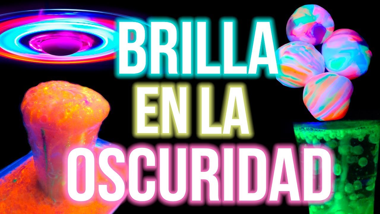 DIY 4 IDEAS QUE BRILLAN EN LA OSCURIDAD ❤️ - Tutoriales Belen