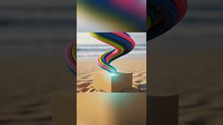 Magical Sandcastle Appears on the Beach