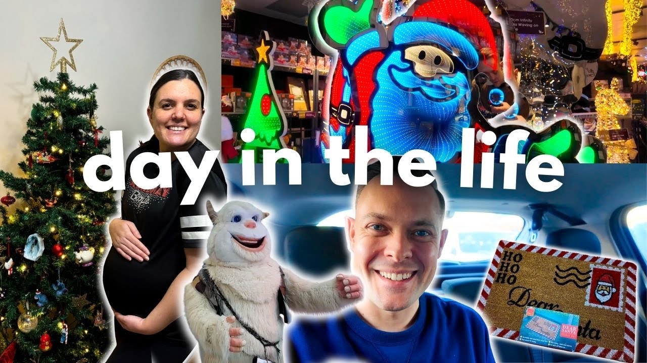 Рождественский садовый центр, стрижка, рождественские фильмы и новости о беременности! | Один ден...