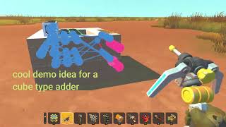 3D 4 bit adder scrap mechanic